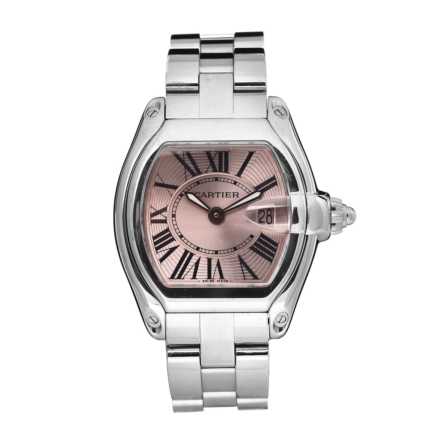 Stainless Steel 31mm Roadster Quartz Watch Pink