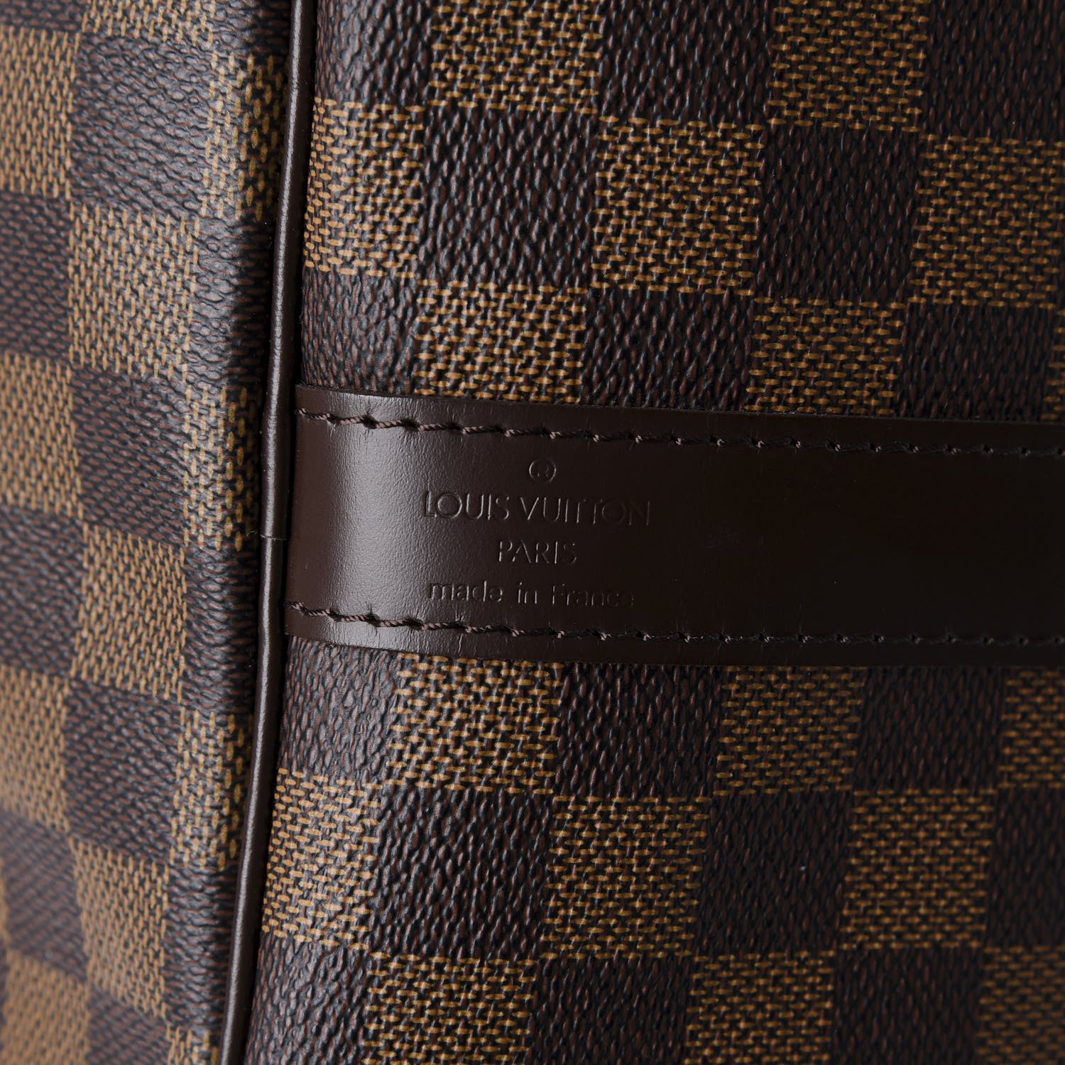 Louis Vuitton Damier Ebene Keepall Bandouliere 55 10 of 10