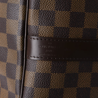 Louis Vuitton Damier Ebene Keepall Bandouliere 55 10 of 10