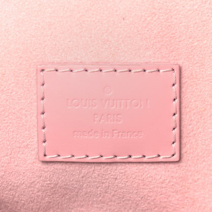 Louis Vuitton Damier Ebene Caissa Hobo Rose Ballerine 6 of 10
