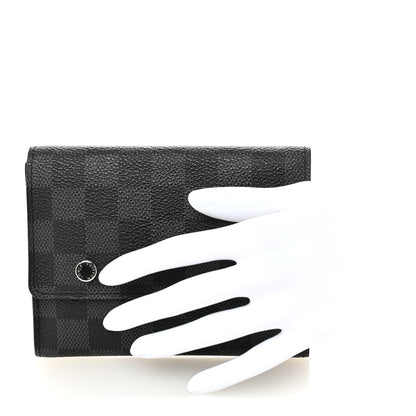 Louis Vuitton Damier Graphite Compact Modulable Wallet 2 of 7