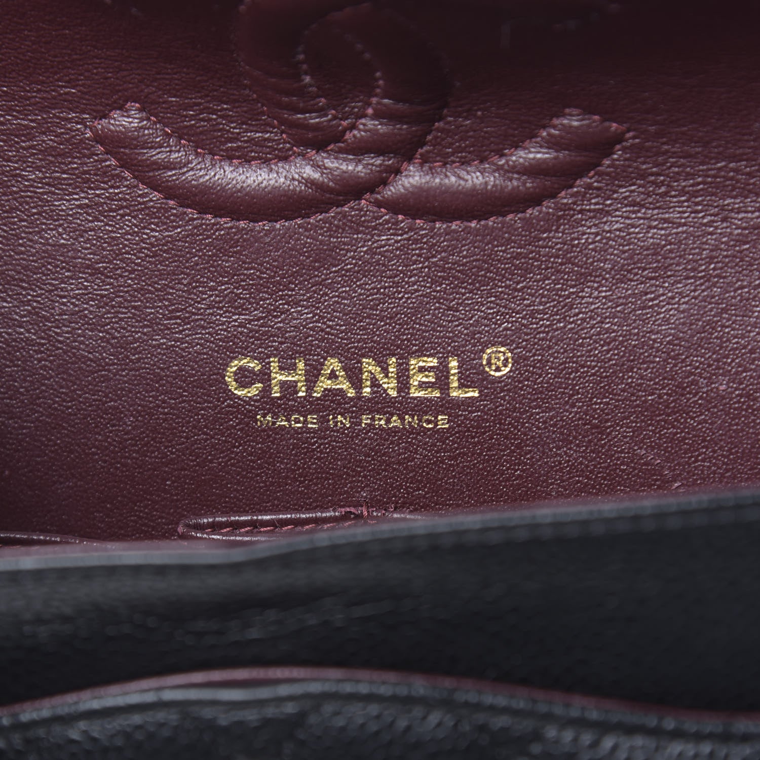 Chanel Caviar Quilted Medium Double Flap Black 8 of 21