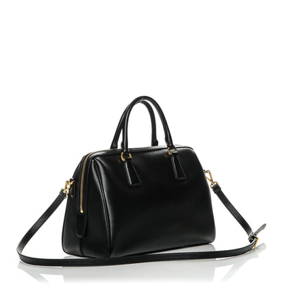 Prada Saffiano Lux Bowler Black 3 of 7