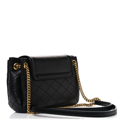 Saint Laurent Lambskin Quilted Monogram Mini Nolita Black 2 of 9
