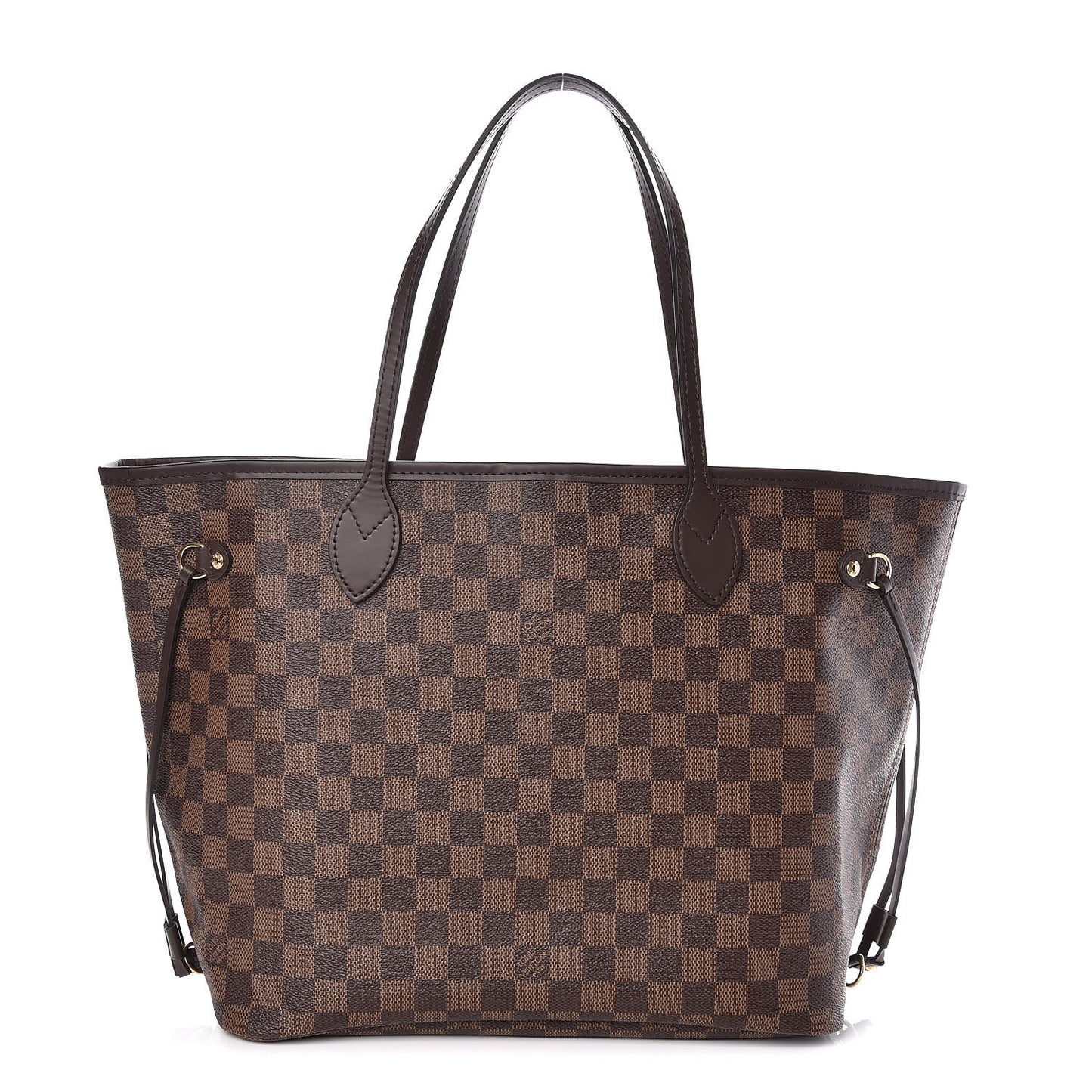 Damier Ebene Neo Neverfull MM Rose Ballerine