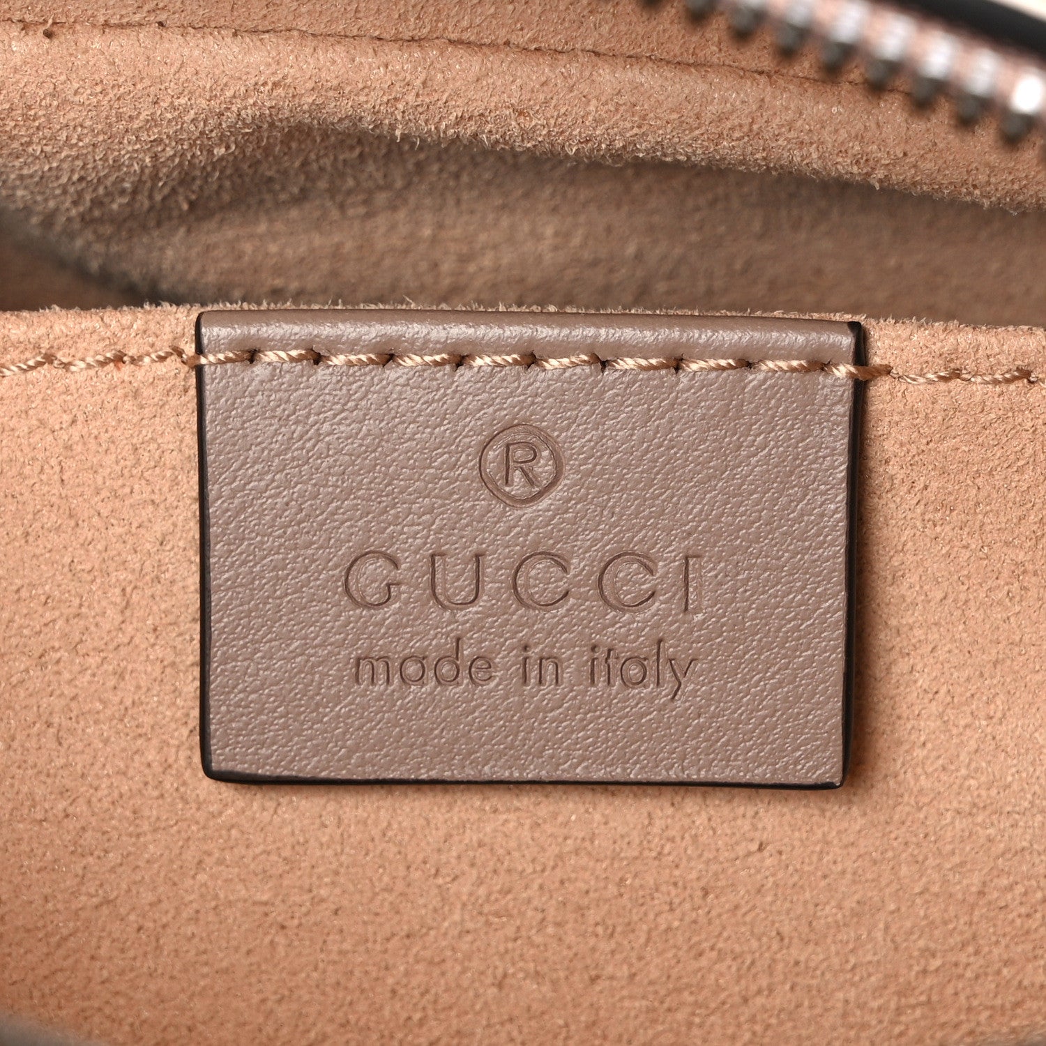 Gucci Calfskin Matelasse Small GG Marmont Chain Shoulder Bag Porcelain Rose 7 of 10