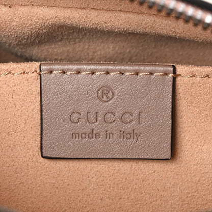 Gucci Calfskin Matelasse Small GG Marmont Chain Shoulder Bag Porcelain Rose 7 of 10