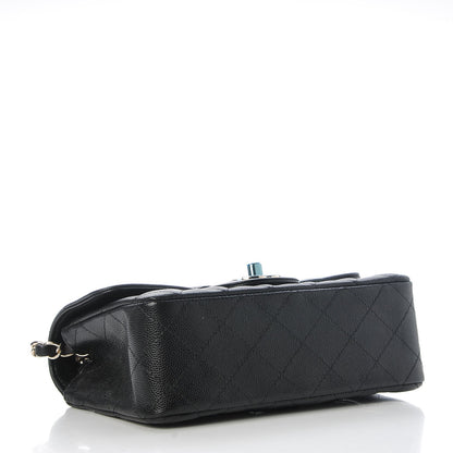 Chanel Caviar Quilted Mini Rectangular Flap Black 4 of 8