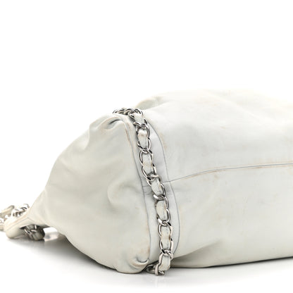 Chanel Lambskin Large Sharpei Shoulder Bag Grey 9 of 15