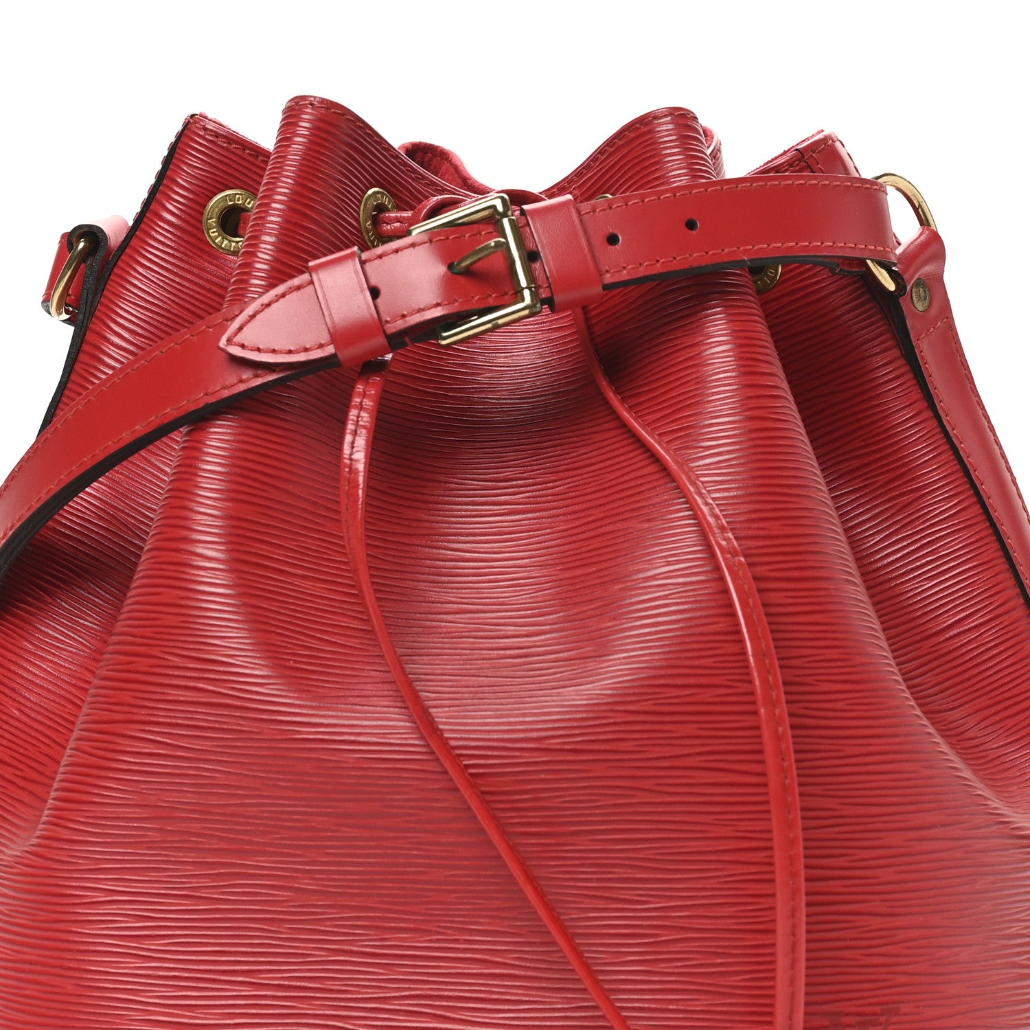 Louis Vuitton Epi Petit Noe Castillan Red 7 of 9