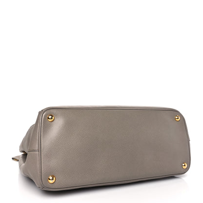 Prada Saffiano Medium Galleria Double Zip Tote Argilla 4 of 9