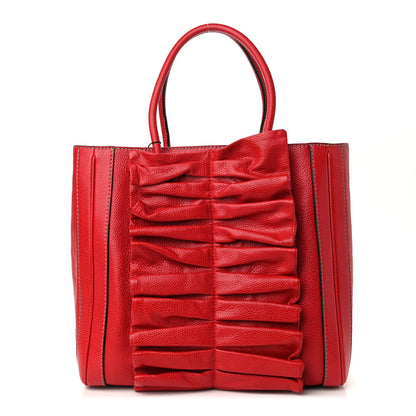 Dolce & Gabbana Calfskin Miss Heather Tote Red 1 of 8