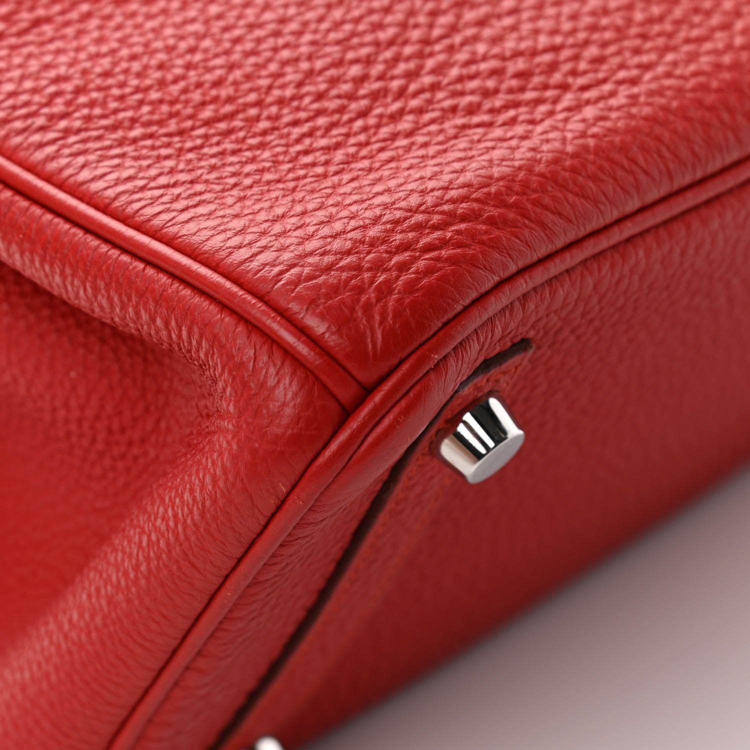 Hermes Togo Birkin 25 Rouge Garance 10 of 17