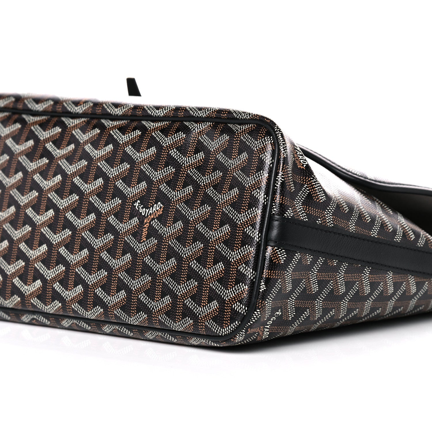 Goyard Goyardine Capetien Messenger Bag Black 8 of 9