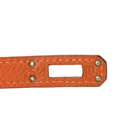 Hermes Togo Verso Birkin 25 Potiron Fauve 7 of 11