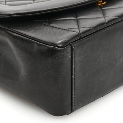 Chanel Lambskin Quilted Medium Single Flap Black 9 of 11