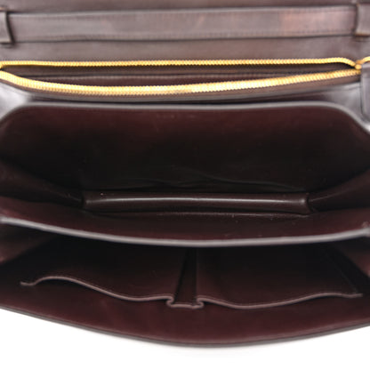 Celine Smooth Calfskin Large Classic Box Flap Bag Black 5 of 17