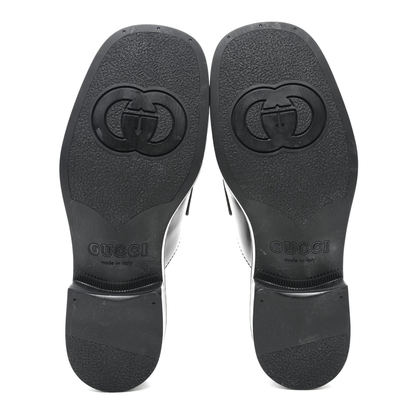 Spice Lux Womens Interlocking G Slippers 35 Black