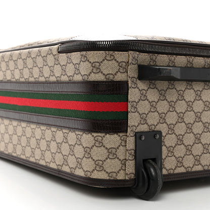 Gucci GG Plus Monogram Small Web Trolley Brown 7 of 13