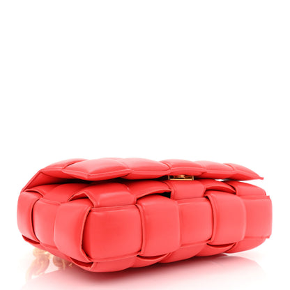 Bottega Veneta Lambskin Maxi Intreccio Padded Chain Cassette Crossbody Bag Sunburst 4 of 11