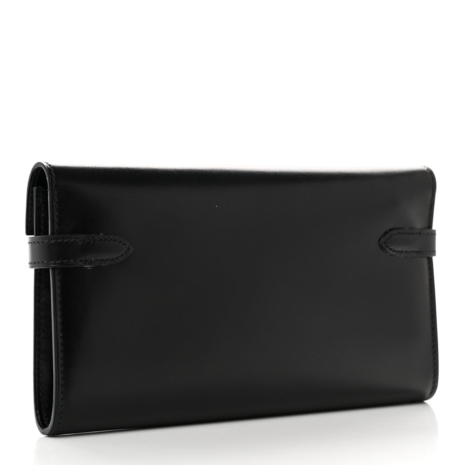 Hermes Box Kelly Longue Wallet Black 2 of 8