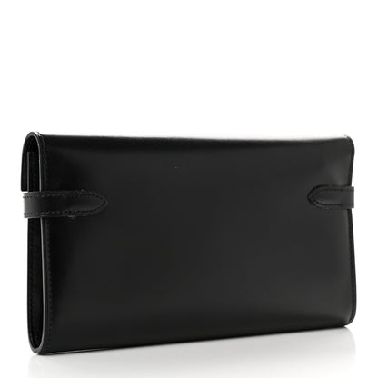 Hermes Box Kelly Longue Wallet Black 2 of 8