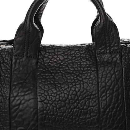Alexander Wang Pebbled Lambskin Rocco Black Rose Gold Hardware 7 of 11