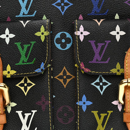Louis Vuitton Monogram Multicolor Lodge GM Black 8 of 15