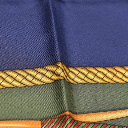 Hermes Silk Les Tambours Scarf 90 5 of 6
