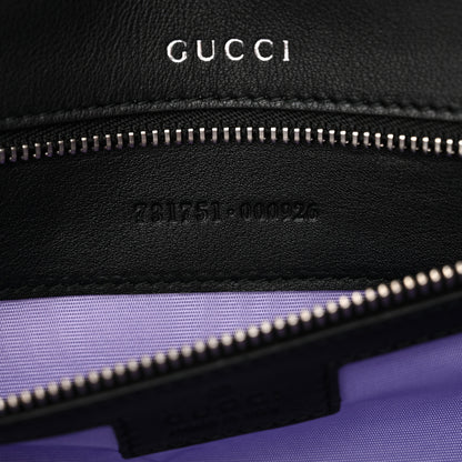 Gucci Grosgrain Satin Small Dionysus Shoulder Bag Black 6 of 10