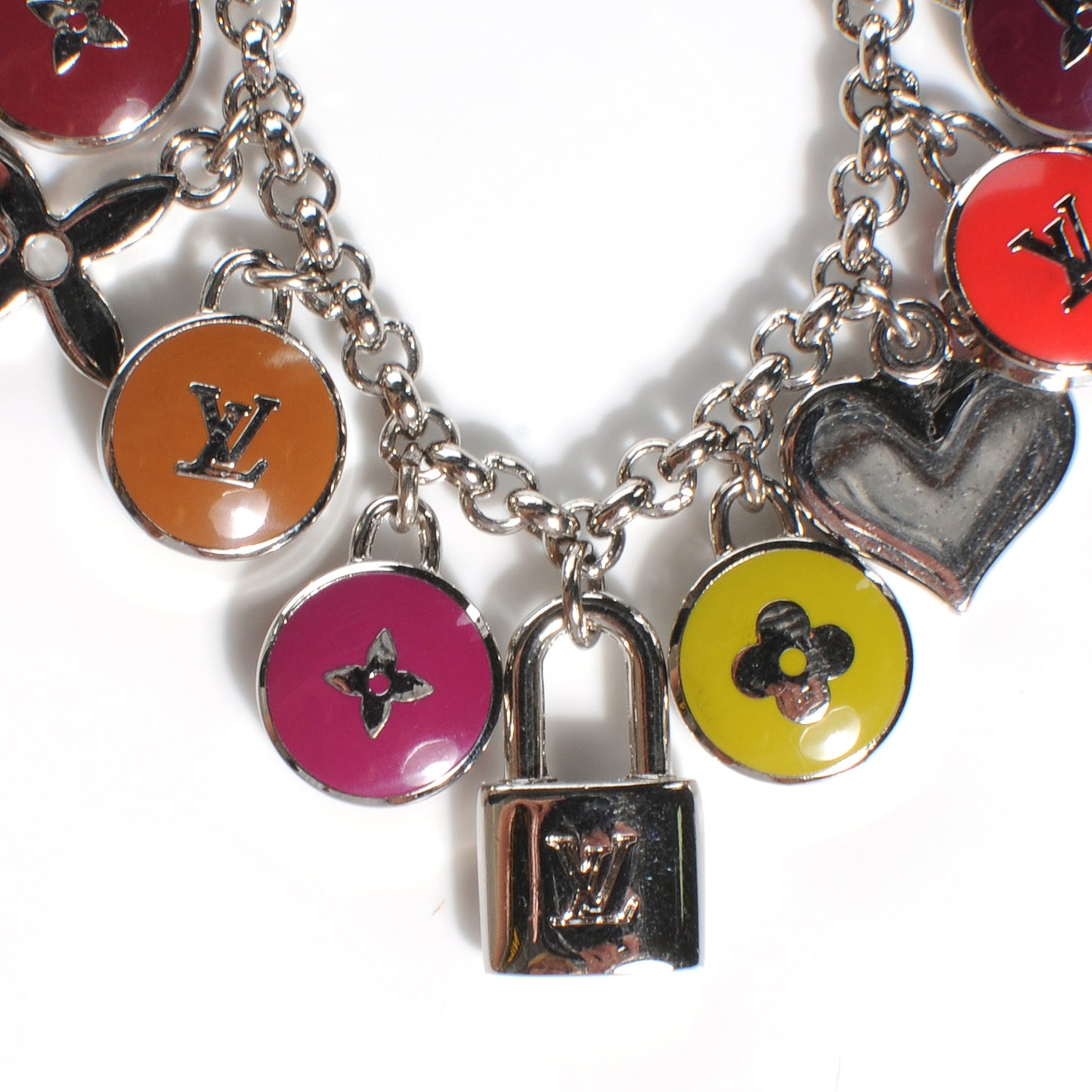 Pastilles Key Chain Bag Charm Multicolor