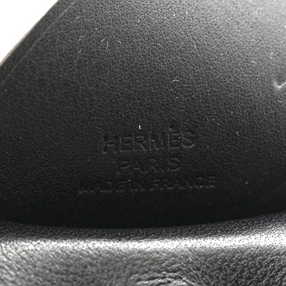 Hermes Milo Lambskin Grigri Rodeo Pegase Horse Bag Charm MM So Black 4 of 5