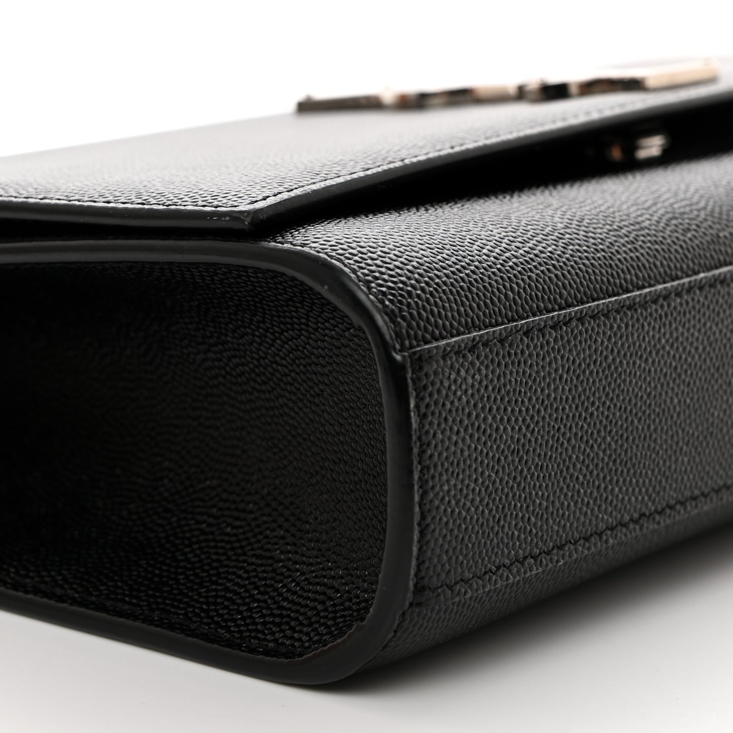 Grain De Poudre Medium Classic Monogram Kate Satchel Black