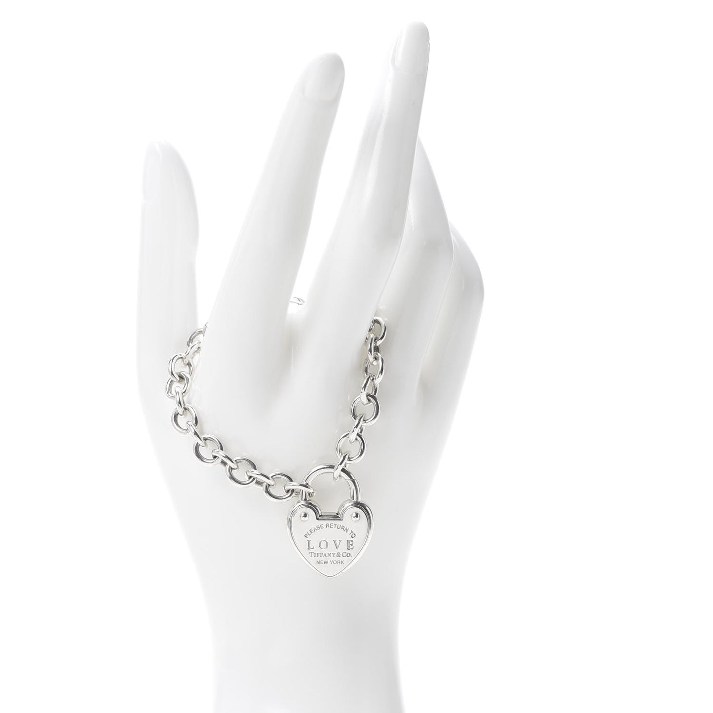 Sterling Silver Return to Love Lock Bracelet