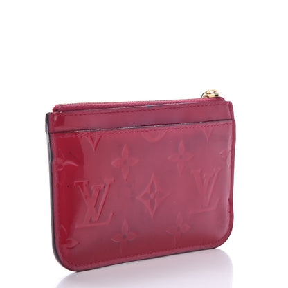 Louis Vuitton Vernis Key Pouch Rose Indien 3 of 11