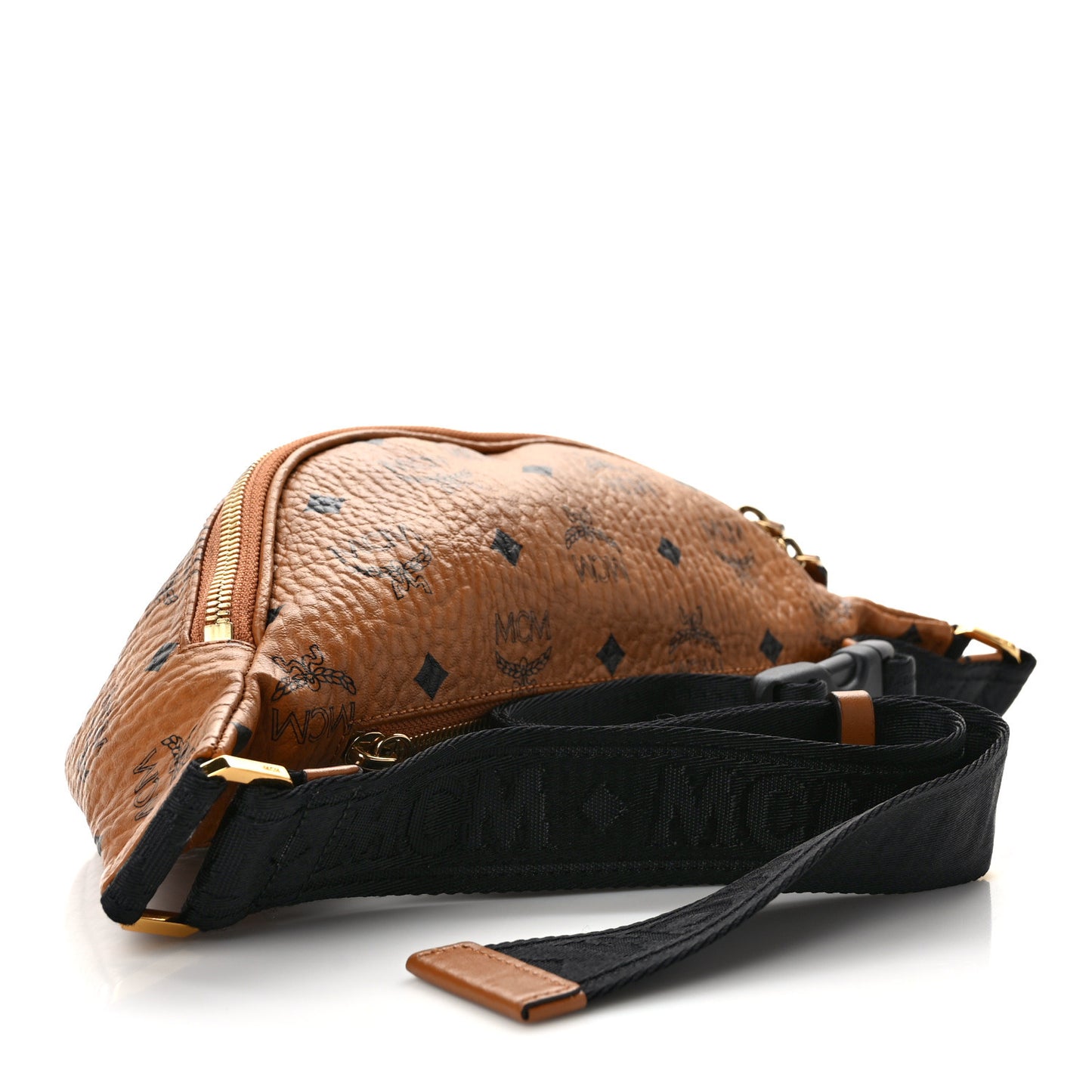 Visetos Medium Fusten Belt Bag Cognac