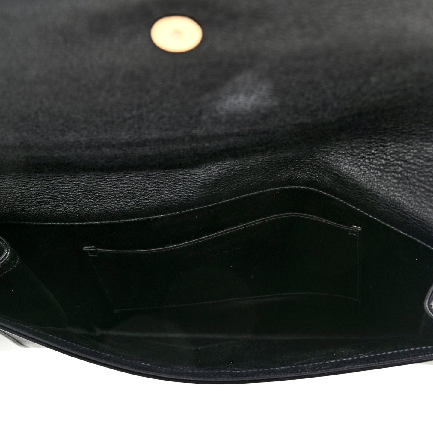 Calfskin Monogram Large Belle De Jour Clutch Black