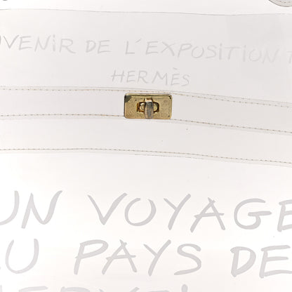 Hermes Vinyl Souvenir De L'Exposition Kelly Transparent 6 of 9
