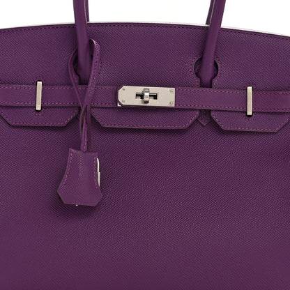Hermes Epsom Birkin 30 Anemone 8 of 13