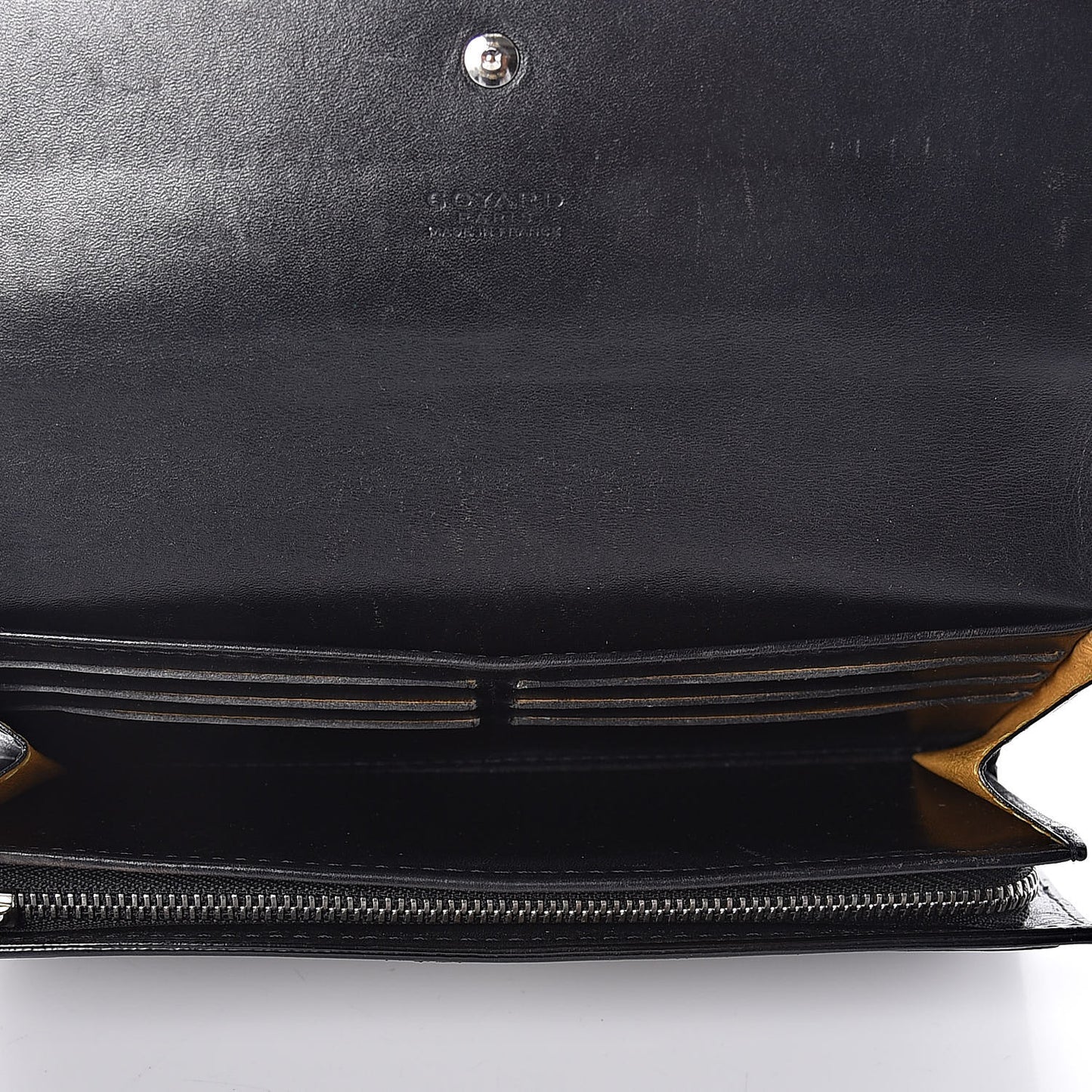 Goyardine Varenne Long Wallet Black