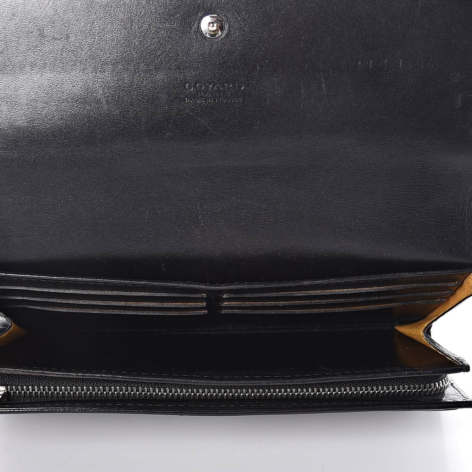 Goyard Goyardine Varenne Long Wallet Black 5 of 9