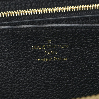 Louis Vuitton Empreinte Monogram Giant Zippy Wallet Black Beige 6 of 6