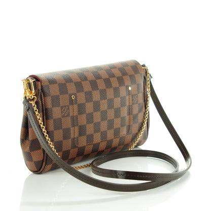 Louis Vuitton Damier Ebene Favorite MM 3 of 8