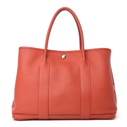 Hermes Vache Country Garden Party 36 MM Capucine 1 of 16