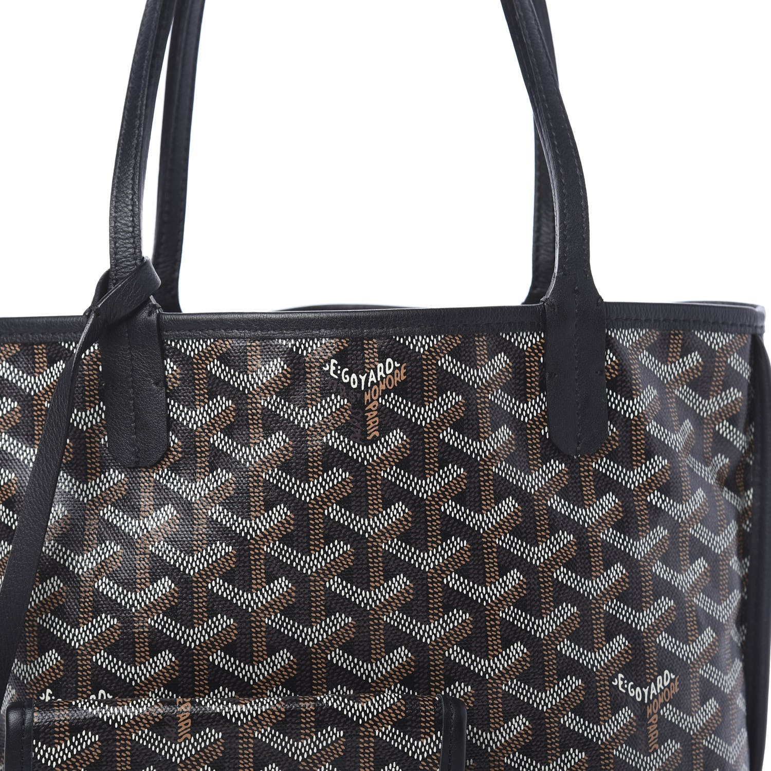 Goyard Goyardine Reversible Mini Anjou Black 12 of 18