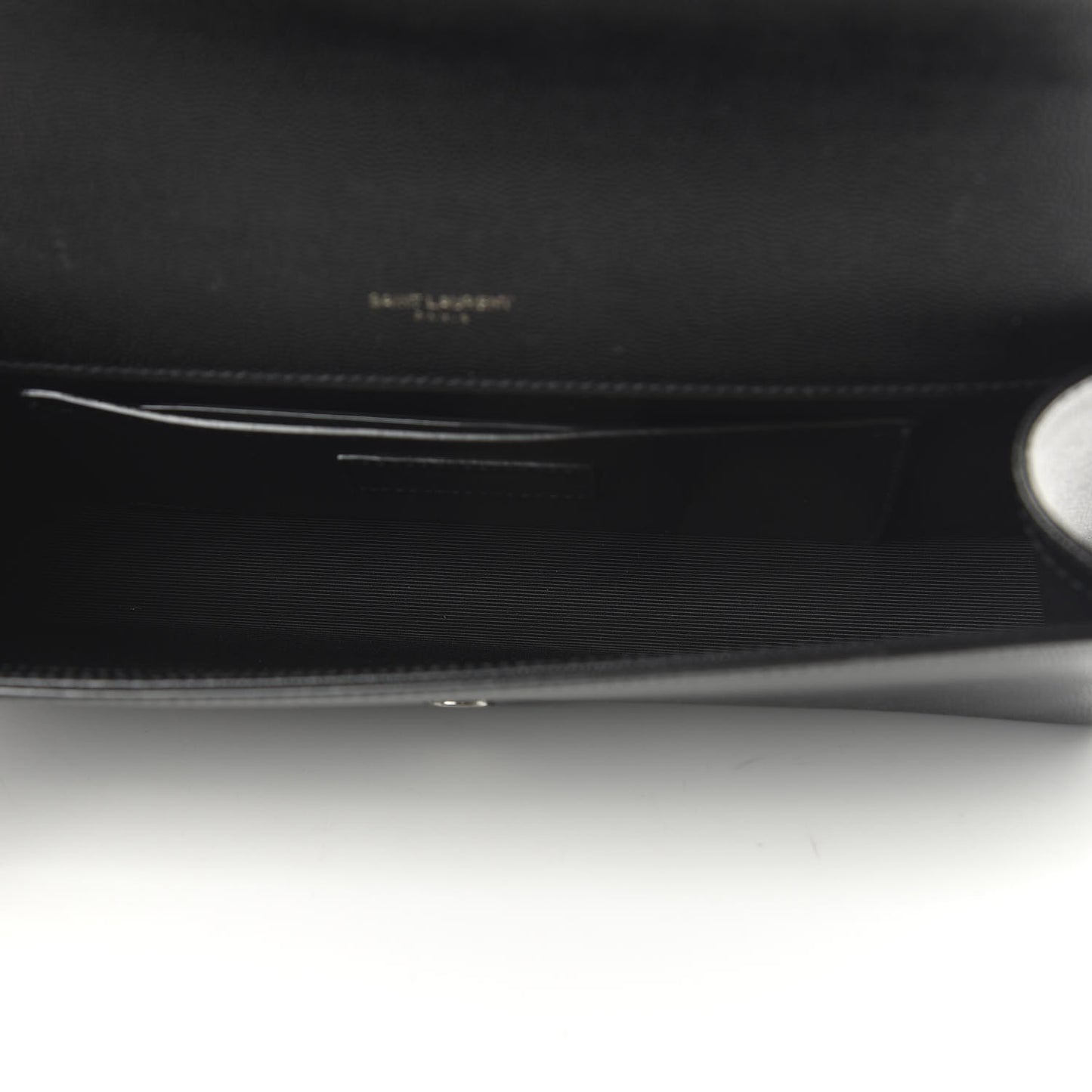 Grain De Poudre Monogram Cassandre Clutch Black