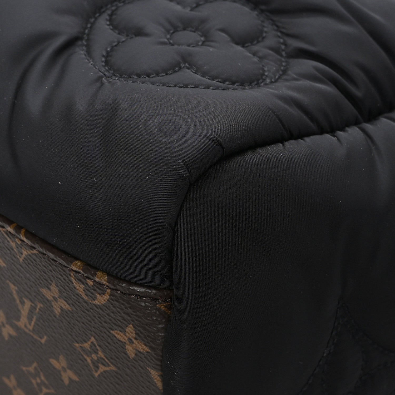 Louis Vuitton Econyl Monogram Pillow Giant Onthego MM Black 8 of 10