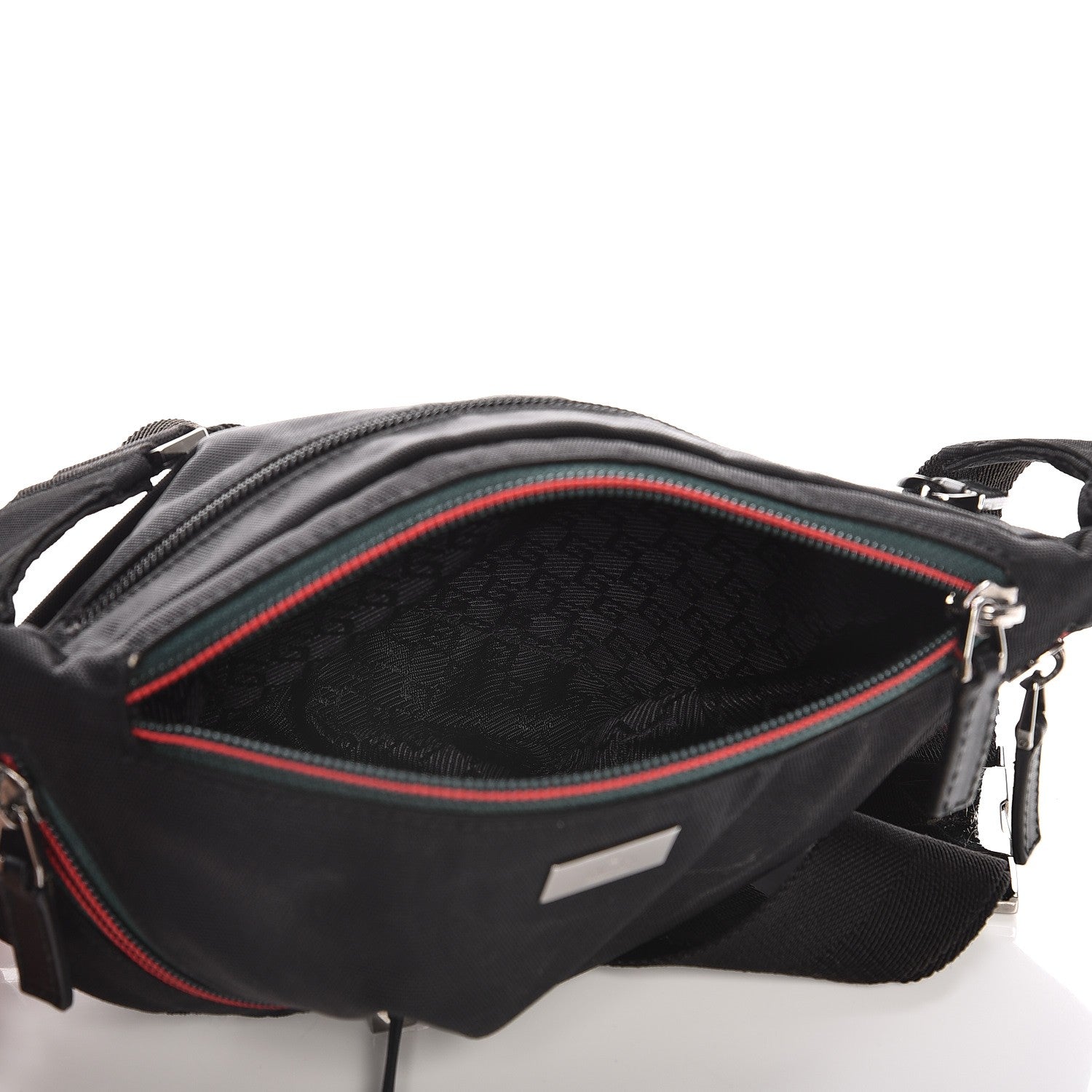 Gucci Nylon Web Belt Bag Black 5 of 7