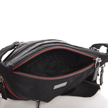 Gucci Nylon Web Belt Bag Black 5 of 7