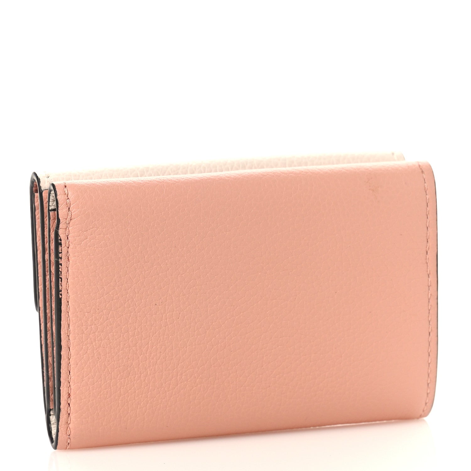 Louis Vuitton Calfskin Lockmini Wallet Quartz Rose Trianon 3 of 8